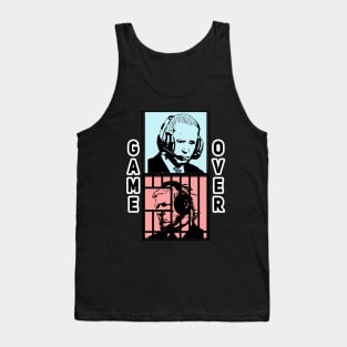 AI Presidents Gaming Trump Behind Bars Tank Top